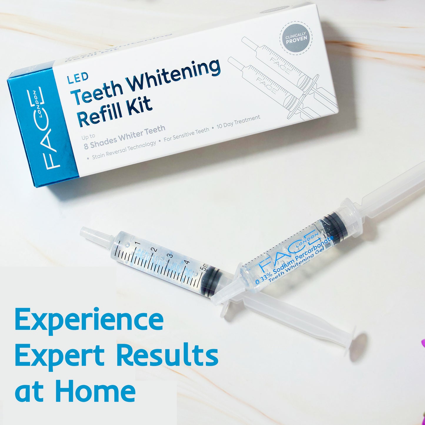 Face London Teeth Whitening Refill Kit