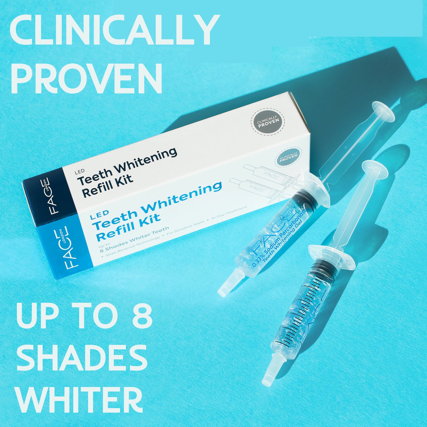 Face London Teeth Whitening Refill Kit