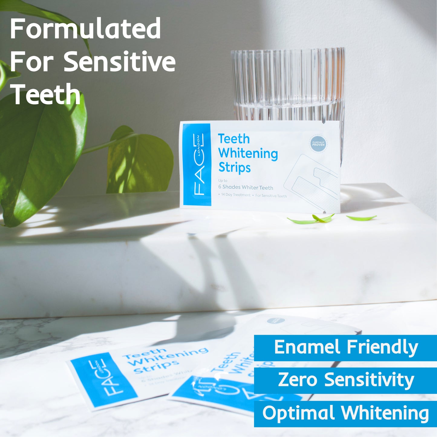 Face London Teeth Whitening Strips