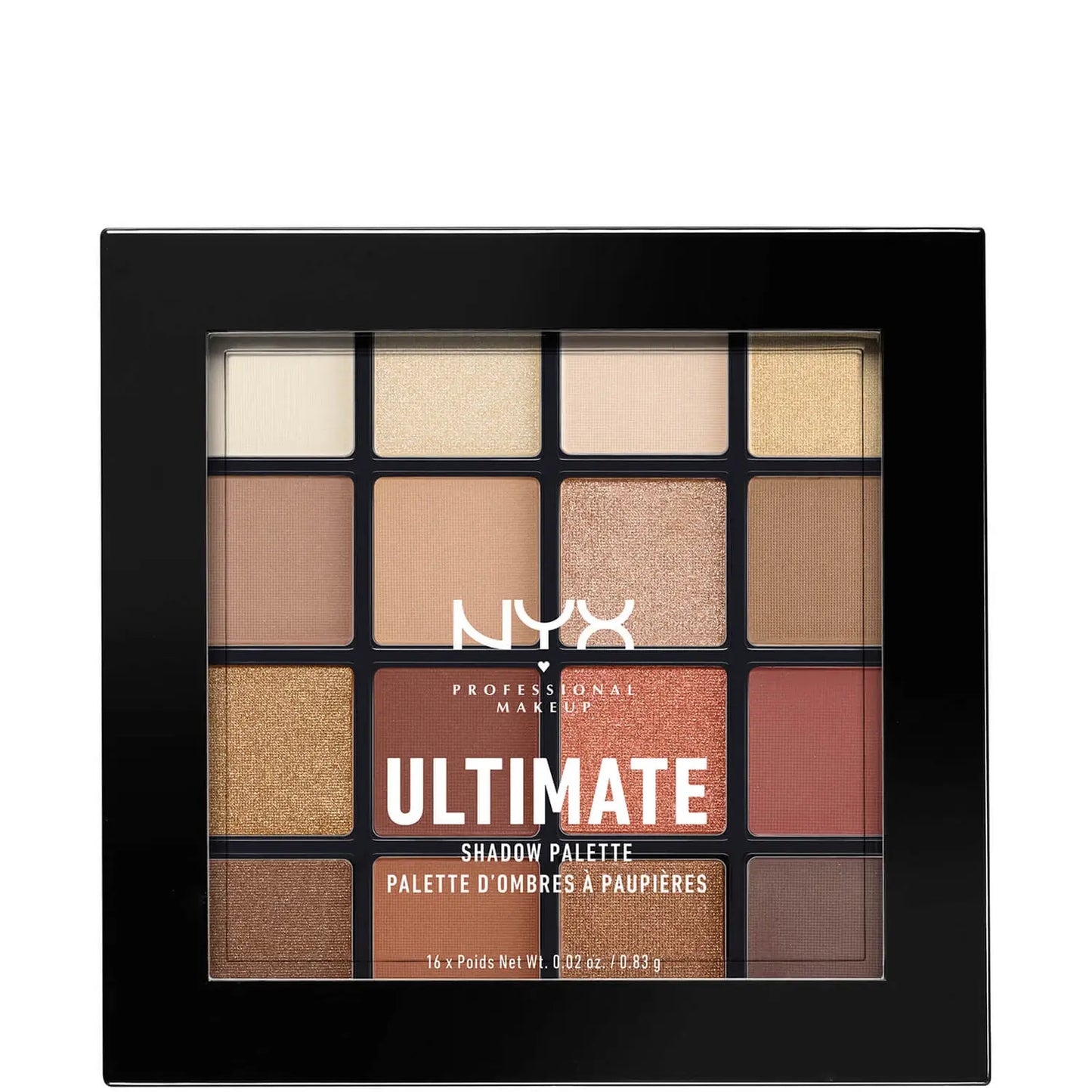 NYX Professional Makeup Ultimate Shadow Palette - Warm Neutrals